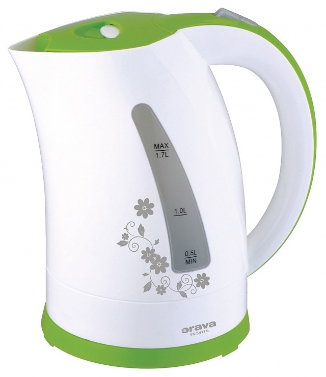 Rýchlovarná kanvica Orava VK-3417 G zelená