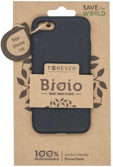 Kryt na mobil Forever Bioio na Apple iPhone 7/8/SE (2020/22) čierny