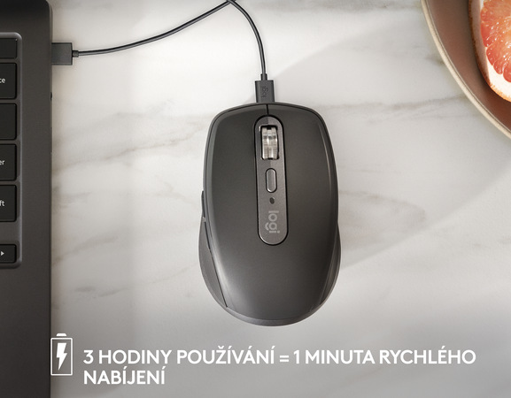 Myš Logitech MX Anywhere 3S sivá Myš Logitech MX Anywhere 3S sivá