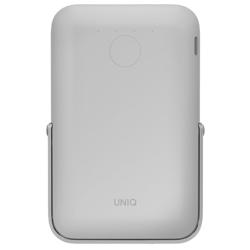 Powerbank Uniq Hoveo MagSafe 5000 mAh - světlo šedá