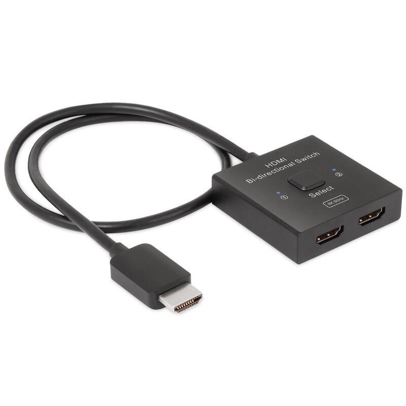 Redukcia Club3D HDMI / 2x HDMI 2v1, 8K60Hz, 4K120Hz - čierna