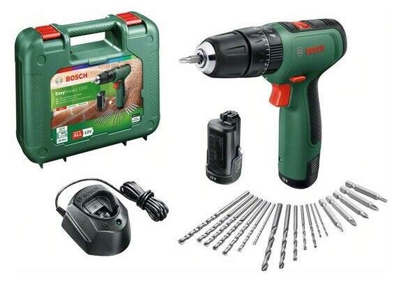Aku vŕtačka Bosch EasyImpact 1200 (s batériou)