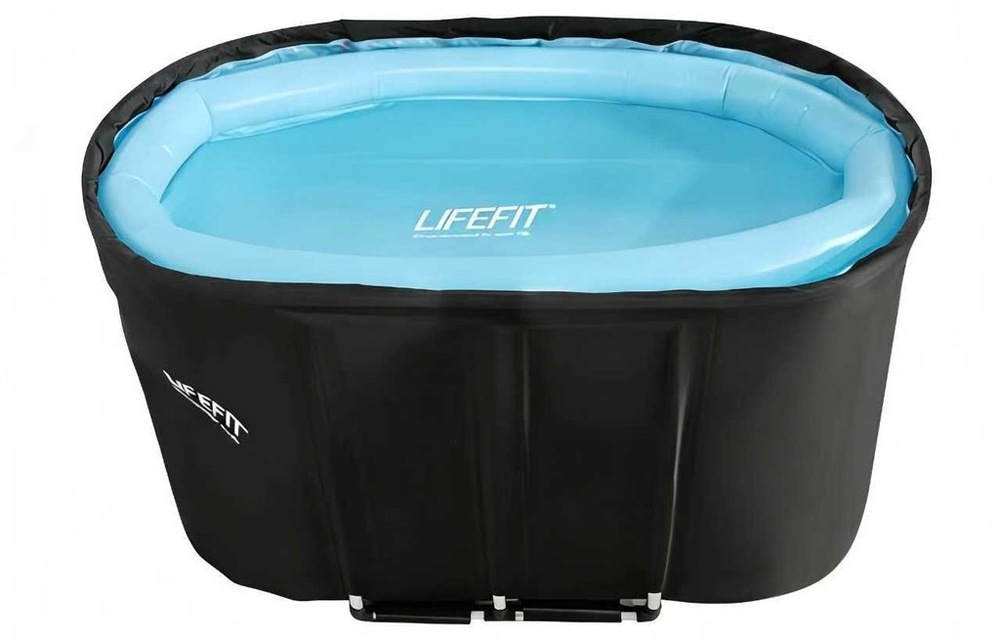 Ochladzovací sued LIFEFIT FjordBlue XXL čierny Ochladzovacia vaňa LIFEFIT® IceBath FjordBlue XXL s kapacitou 360 l