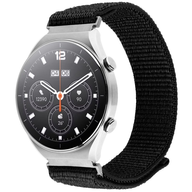 Remienok FIXED na hodinky Garmin, Huawei či Armád, čierna farba