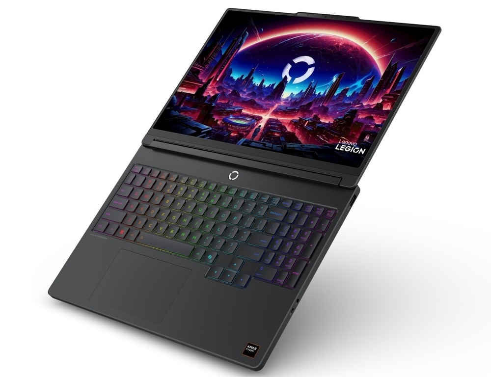 Notebook Lenovo Legion 5 15IPH11 čierny Notebook Lenovo Legion 5 15IPH11 otvorený na 180°