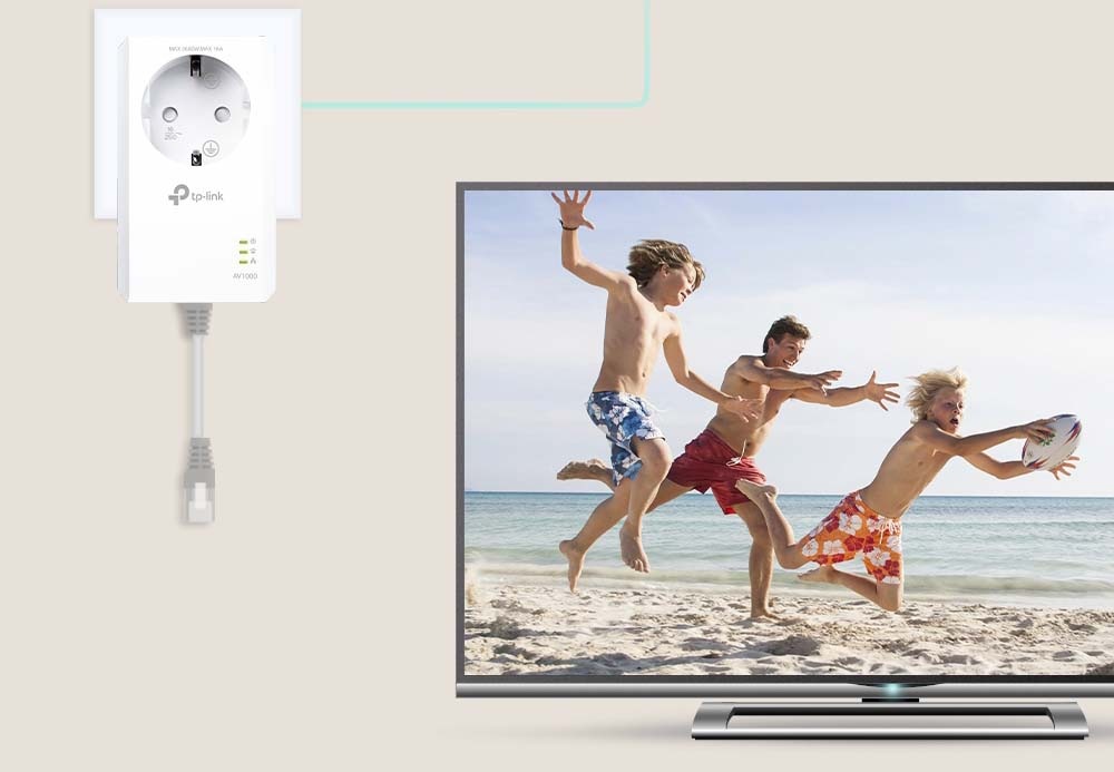 Sieťový rozvod LAN po 230V TP-Link TL-PA7017PKIT