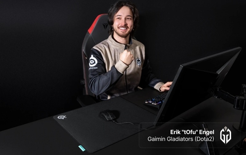 Podložka pod myš SteelSeries QcK Performance L - Balance čierna
