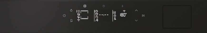 Rúra Haier H6 ID46G5SYTB čierna/sklo rúra haier h6 ID46G5SYTB detail ovládacieho panelu