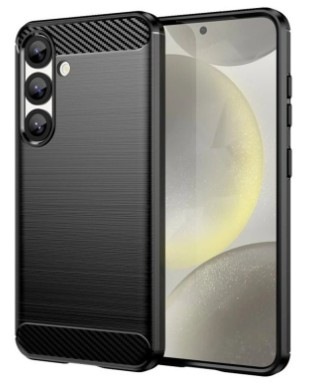 Kryt na mobil WG Carbon na Samsung Galaxy S25 5G čierny Kryt na mobil WG Carbon pre Samsung Galaxy S25 5G - čierny