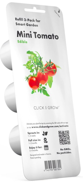 Semienka Click and Grow Mini paradajky - 3 ks