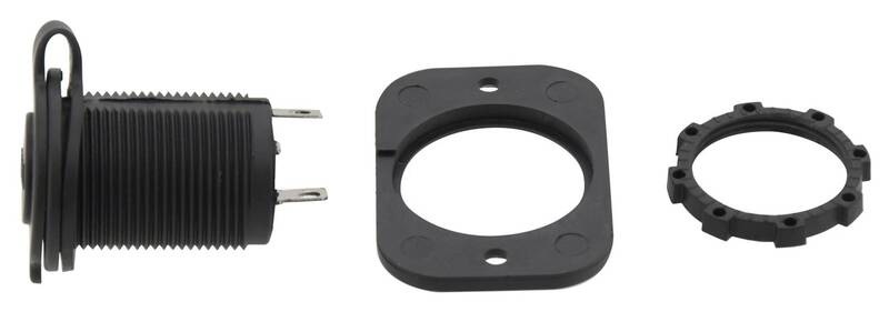 Zásuvka Compass 07393 12/24V s krytom