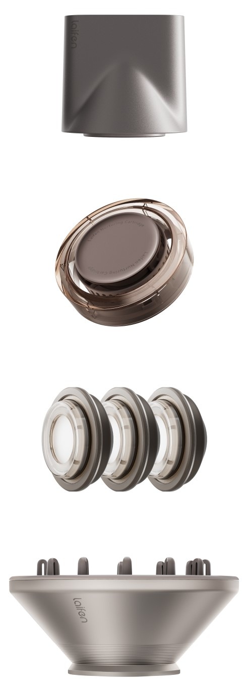 Fén Laifen Swift 4 Polished Titanium sivý