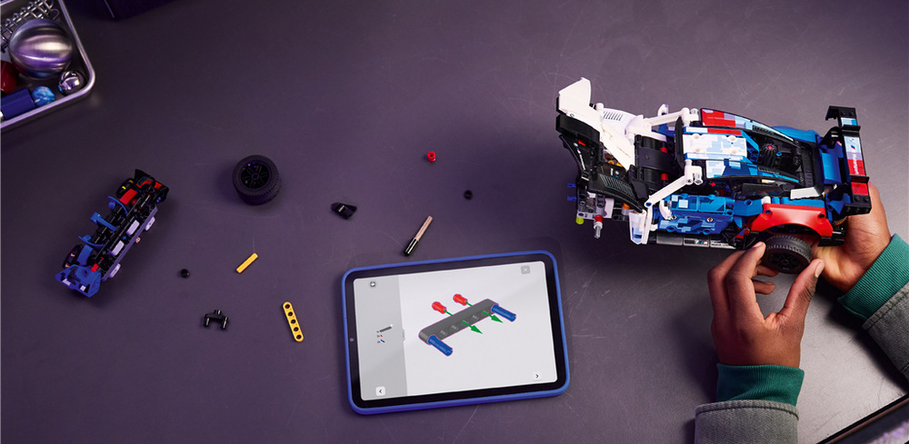 Stavebnica LEGO® Technic 42226 Závodní auto BMW M4 GT3 EVO Pretekárske BMW M4 GT3 EVO z kociek LEGO ponúka mladým staviteľom športový vzhľad, funkcie a vlastné závody.
