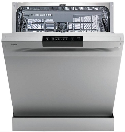 Umývačka riadu Gorenje Essential GS620C10S TotalDry strieborná