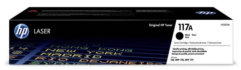 Toner HP 117A, 1 000 strán čierny