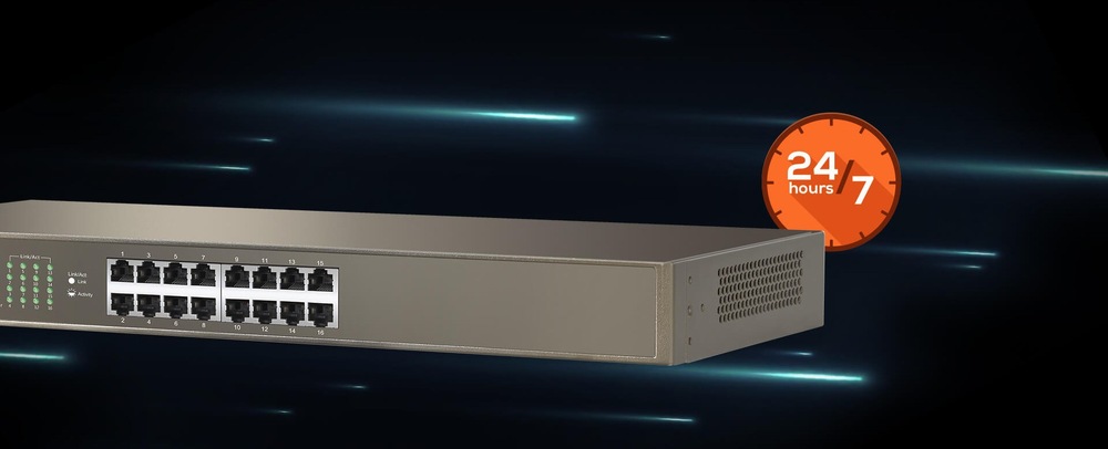 Switch Tenda TEG1016G 16xGigabit