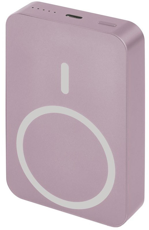 Powerbank EMOS WI 1046, 10 000 mAh, 20 W+Wireless ružový
