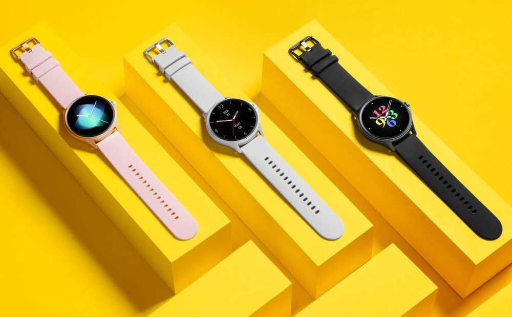 Inteligentné hodinky Niceboy Watch Pixel 2 zlaté Inteligentné hodinky Niceboy Watch Pixel 2 zlaté