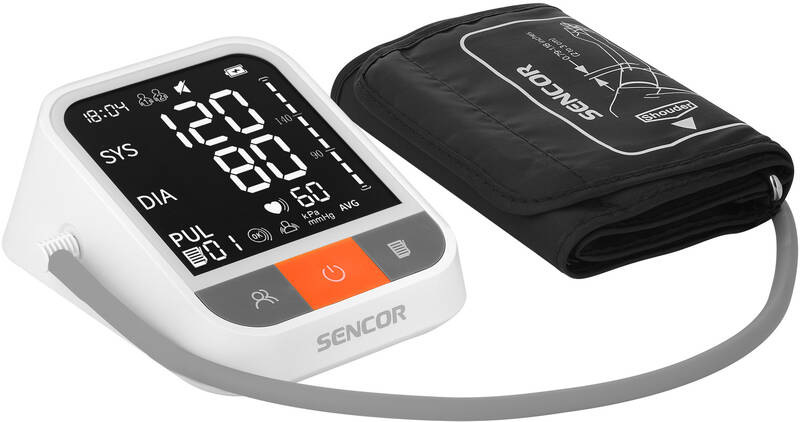 Tlakomer na pažu Sencor SBP 1500WH biely Tlakomer na pažu Sencor SBP 1500WH biely