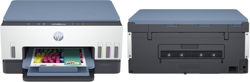 Tlačiareň multifunkčná HP Smart Tank 675 All-in-One biela/modrá HP Smart Tank 675 All-in-One (28C12A#670)