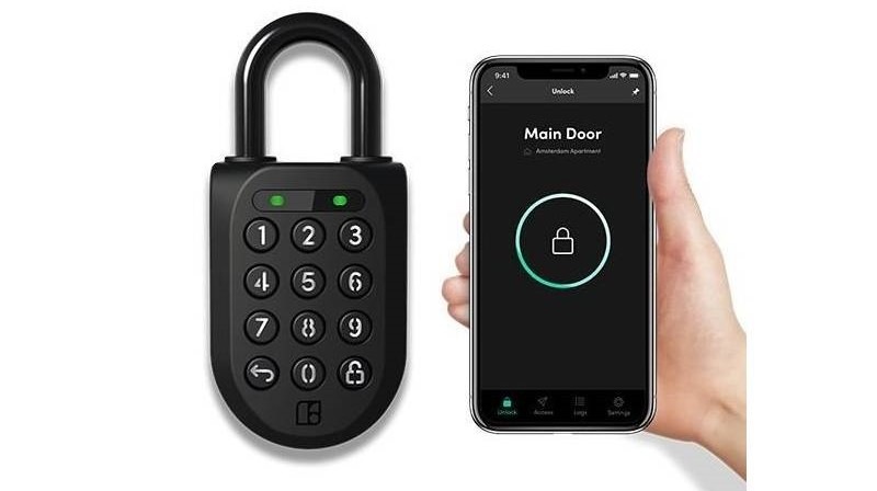 Visiaci zámok Igloohome Padlock 2 čierny