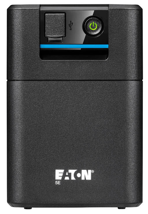 Záložný zdroj Eaton UPS 5E 700 USB IEC G2, Line-interaktívna, Tower, 700VA/360W, výstup 4x IEC C13, USB, bez ventilátora čierny