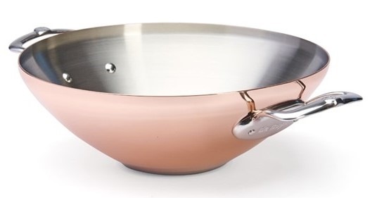 Panvica WOK de Buyer Prima Matera 6247.32, 32 cm měď