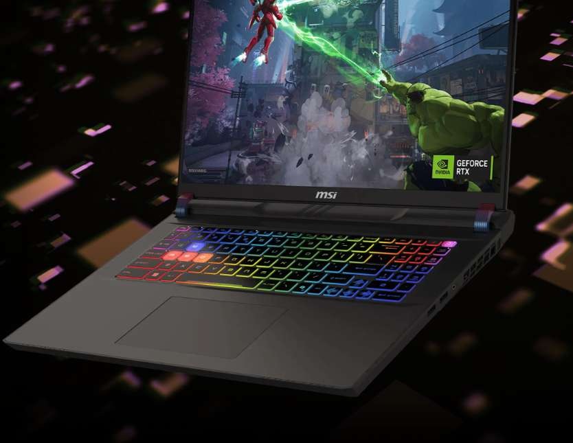 Notebook MSI Vector 17 HX AI A2XWJG-031CZ sivý Notebook MSI Vector 17 HX AI A2XWJG-031CZ sivý