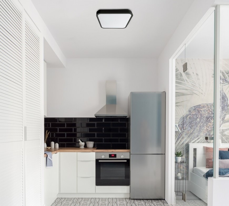 LED stropné svietidlo Rabalux ALENZO 36W, 2300 lm, stmievanie, ovládanie čierne Stropné svietidlo Rabalux ALENZO 36W, 2300 lm, stmievanie, ovládanie - čierne