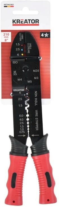 Kliešte Kreator KRTH62401 na krimpovanie
