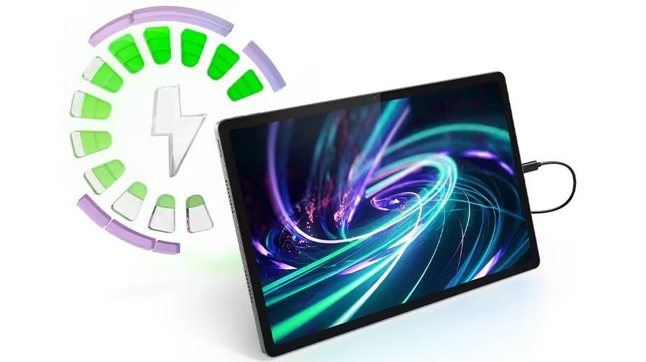 Tablet Lenovo Idea Tab Pro Gen 2 8 GB / 128 GB + dotykové pero sivý Výdrž tabletu Lenovo Idea Tab Pro Gen 2″ width=