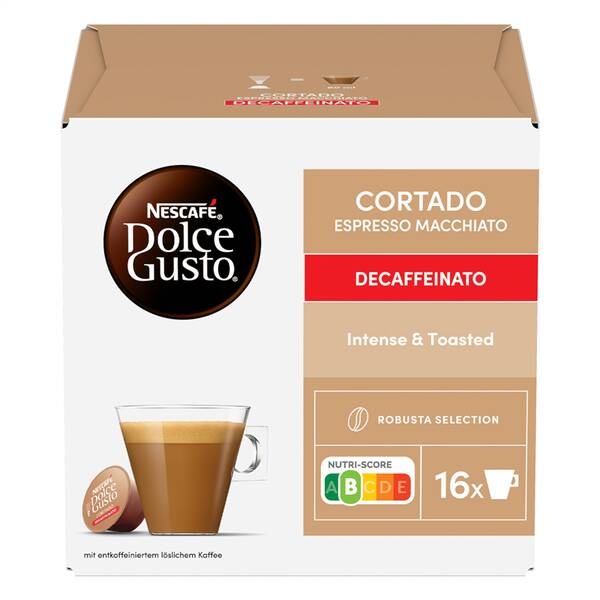 Cortado Decaffeinato, 16 ks