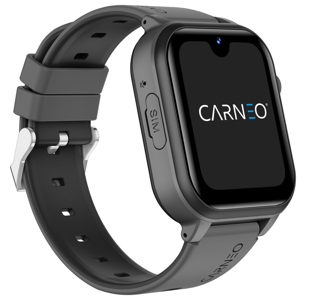 Inteligentné hodinky Carneo GuardKid+ 4G Platinum 2nd Gen čierne Chytré hodinky Carneo obsahujú 1,78" Super AMOLED displej
