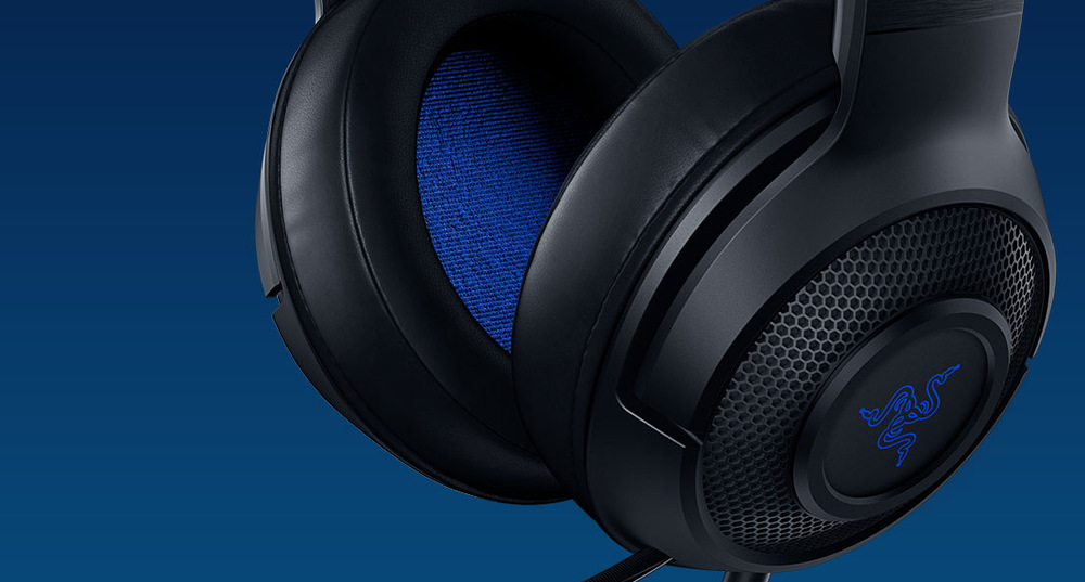 Headset Razer Kraken X for Console čierny/modrý