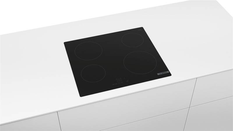 Sklokeramická varná doska Bosch Serie 4 PKE611BB2E čierna