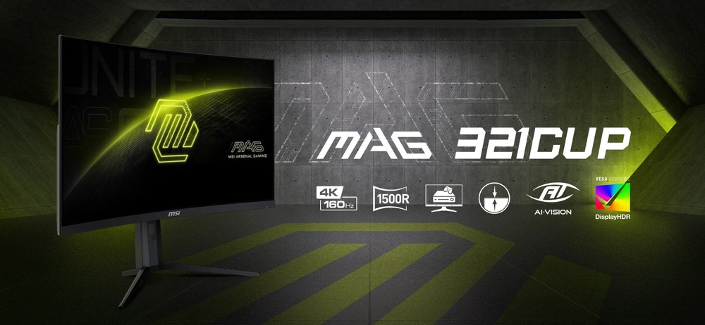 Herný monitor MSI MAG 321CUP čierny MSI MAG 321CUP