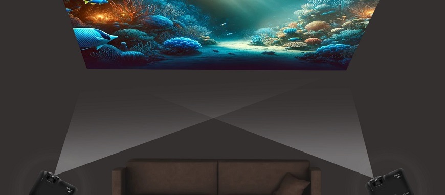 Projektor ViewSonic LX700-4K RGB čierny