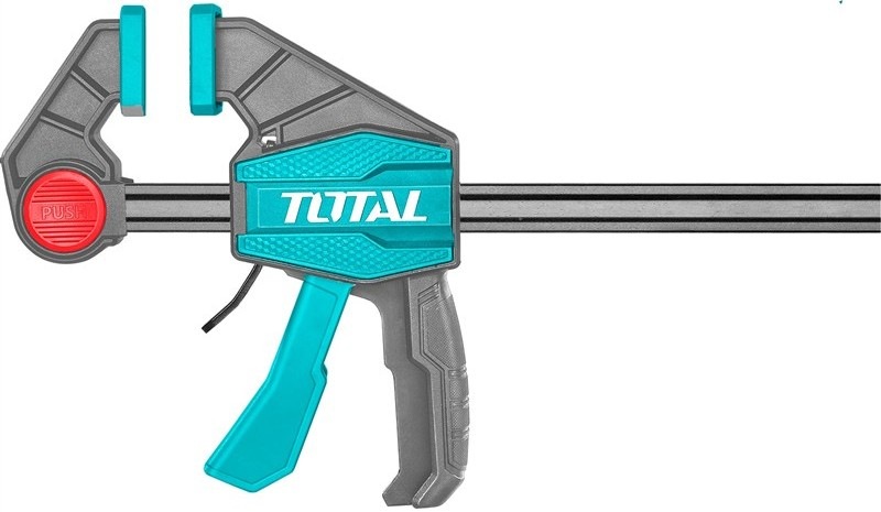 Rýchloupínacia svorka Total Tools THT1340602 s dĺžkou 300 mm a otočnými čeľusťami