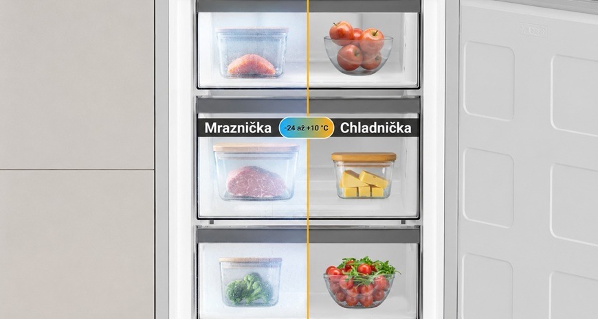 Mraznička Whirlpool WHFF 6403 W4E biela Mraznička Whirlpool WHFF 6403 W4E, šuplíková