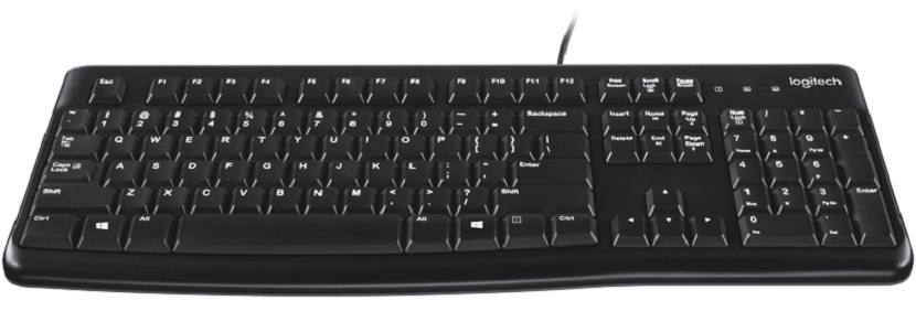 Klávesnica Logitech K120 CZ/SK čierna Klávesnica Logitech K120 CZ/SK čierna