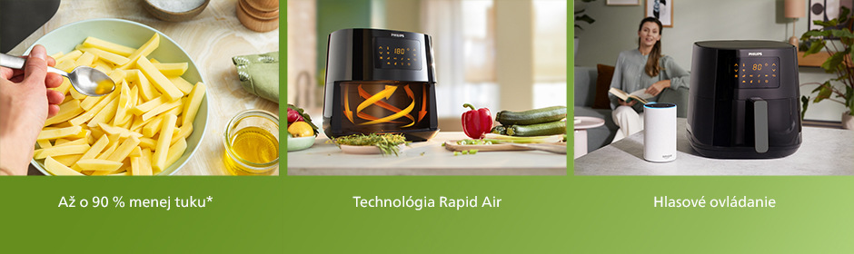 Fritéza teplovzdušná Philips Airfryer XL Connected HD9280/90