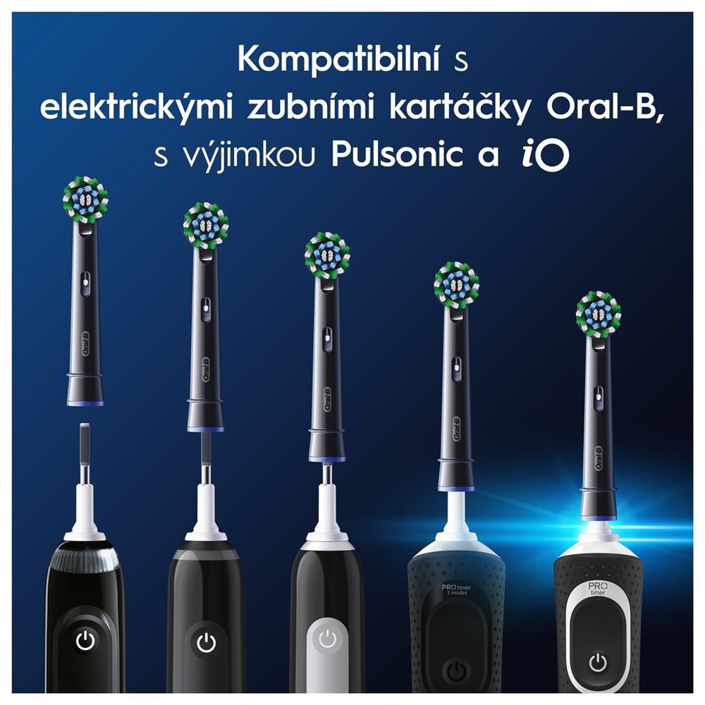 Náhradná kefka Oral-B Pro Cross Action 4 ks