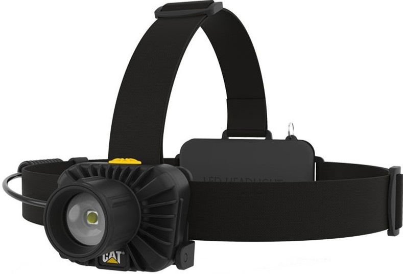 Čelovka Caterpillar CT4305, dobíjací, High-Power LED 800 lm čierna Caterpillar dobíjací zaostrovací svetlomet/čelovka High-Power LED