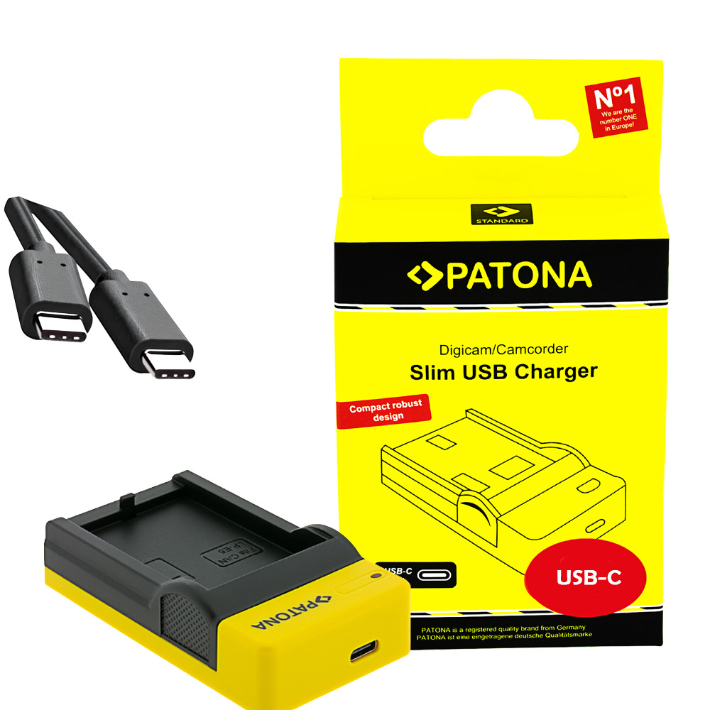 PATONA Slim USB-C Charger NP-F970 (Sony)
