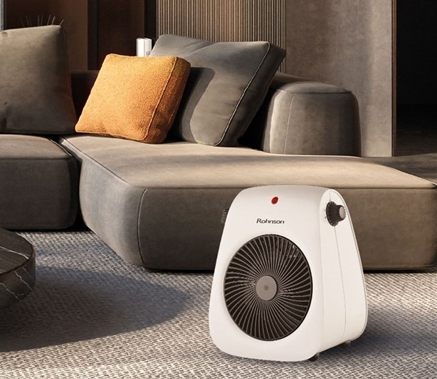 Teplovzdušný ventilátor Rohnson R-6062 biely Teplovzdušný ventilátor Rohnson je zabezpečený ochranou proti prehriatiu