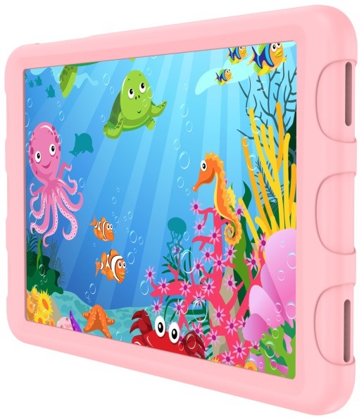 Tablet iGET Smart W8 Kids 4 GB / 64 GB + detský kryt ružový