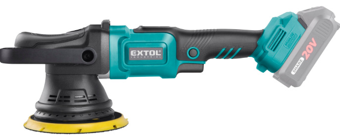 Excentrická leštička EXTOL Industrial SHARE20V 8791845 (bez batérie)