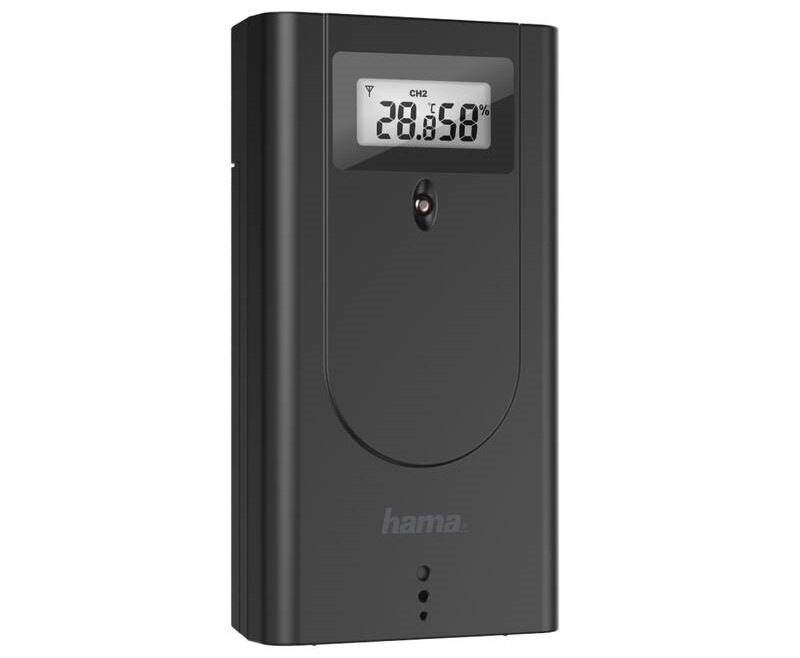 Meteorologická stanica Hama Black Line Plus čierna
