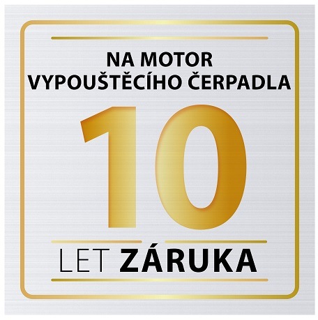 Umývačka riadu Whirlpool W7F HS41, biela, Predĺžená záruka 10 rokov na vypúšťacie čerpadlo Whirlpool