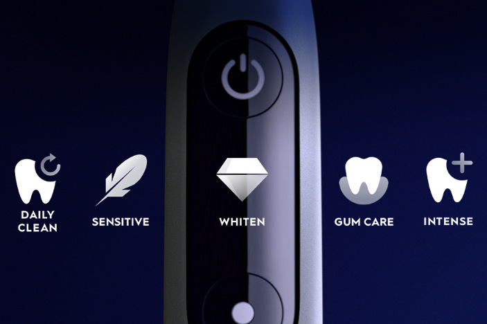 Zubná kefka Oral-B iO Series 6 Black Lava čierna Zubná kefka Oral-B iO Series 6 Black Onyx